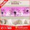 oil painting with beautiful flower designs fabric painting of canvas fabric for decoration home