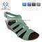 2016 fuzzy ladies high heels fancy suede footwear fashion sandal shoes for women