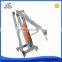Hand operated 2ton mobile hydraulic jack engine crane