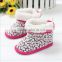 100% Organic cotton baby soft bottom toddler boots