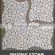 natural stone pebble stone floor mat