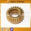 Copper gear hobbing machining parts for sale
