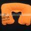Many colors inflabtale neck pillow,neck rest pillow,horse shaped neck pillow