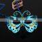 Fashion Colorful Pvc Butterfly Mask ,carnival Party Mask Venetian Masquerade Dress Mask
