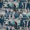 Hot sale printing fabric pants fabric for ladies