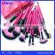 2015 Buy colored make up brushes private label cosmetics air brush