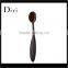 Pro Cosmetic Makeup Face Powder Blusher Toothbrush Curve Foundation Brush
