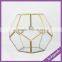 OEM customized black bronze copper rose silver gold red brass Chocalate Jar Gifts Tin glass wedding diamond candy boxes