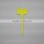 14.7cmL Plastic Yellow Gardening Plant T Label