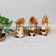 furry small plush miniature christmas souvenirs