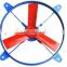 factory cheap price axial high flow fan with big air flow for workshop in China