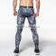 Fashion design quick dry fit polyester men's sport compression pants, gym compression pants, running pants, trainning pants