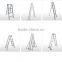 Aluminum alloy insulators ladder