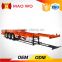 China tilts and load container skeleton semi trailer for sale