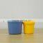 Wholesale colorful plastic flower pot decorative garden plastic flower pot