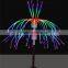 Artificial high quality lighted garden party street Christmas led firework tree