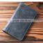 Retro Bifold Men Pure Leather Business Card Holder Fashion Card Wallet