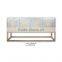 Modern style Antique Mirrored Cabinet for living room ME-2012-07