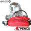 Self rescue respirator with aluminum hood