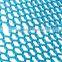 Light Blue Outdoor Double Size Polyster Rope Caribbean Hammock