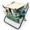 EU Market Cheap Durable Foldable Stool With Canvas Garden Tool Bag
