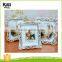 Decorative ornate Europe style standing plastic desk photo frame