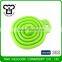 Hot sales portable utensils collapsible silicone canning funnel