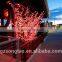 Design from Eruope Fake indoor outdoor cherry blossom tree add to more light
