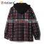 wholesale plaids winter polar fleece promotion men coat stock