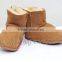 CX-SHOES-06 Cheap Genuine Sheared Leather Baby Shoes