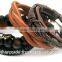 most selling attractive Sude leater Bracelets for all with ties designs bead bracelet and smart bracelet