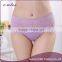 Wholesale mid-waist hot top selling seamless women's sexy lace transparent panty