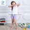 Children's Clothing Wholesale T16309 Baby Girls Tops Shirts Hollow Lace T-shirts Boutique Tops