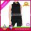 Yoga Frost Winter Vest in Black Heather Gym Singlets