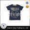 Fashion summer blue 2016 latest famous designer t-shirts