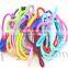 The Candy Color Bow Knoted Elastic Splice Hair Tie