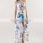 Bohemian Maxi Sexy Beach Dress Women Chiffon Maxi Printed Long Dresses