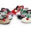 cherry design PU baby shoes, cherry baby girl shoes