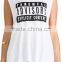 blank white tank top