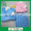 elephant hooded baby towel cotton terry hooded bath towel blue&pink