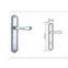 high quality zinc alloy door handle