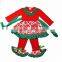 Yawoo New Arrival Baby Girls Christmas 2pcs Dress Match Pants Clothing Set Kids Wholesale Boutique Outfits for Christmas Clothes