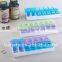 14 days plastic weekly pill box