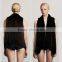 SJ320-01 China Fur Garment Factory Knitted Cropped Rabbit Fur Vests for Teens