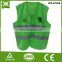 factory / suppliers polyester fabric class2 tape made fluo green hi vis vest