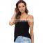 Halter neckline pajama blouse models for sommer