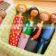 1pcs/lot Sweet family Girl Doll design ballpoint pen Lovely ball pen Stationery office material School supplies