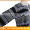 2017 Elegant Cross Pattern Jacqard Weave Knitted Cardigan for Womens