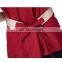 2015 OEM factory fashion red uniform for receptionist hotel wholesale