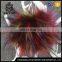 Factory Poms Faux Raccoon Fur Pom With Snap Pompom